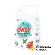 Кисневий порошок для прання O'KEY Universal М'ята, 2,8 кг Карапуз (Україна)
