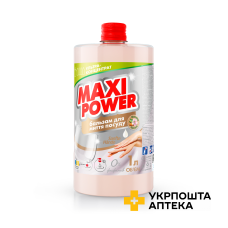 MAXI POWER Засіб-бальзам д/миття посуду 1 л Мигдаль запаска Гютерсон (Україна)
