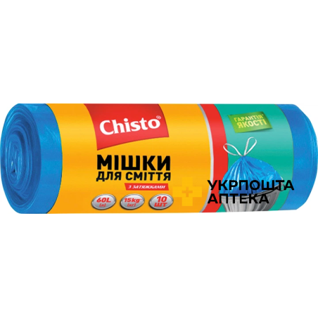 Мішок для сміття Чисто 60 л №10 Н.П.К ООО (Україна)