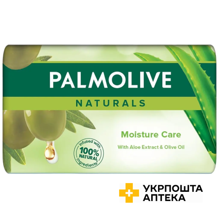 Мило тверде Palmolive Naturals Оливкове молочко, 150 г Colgate-Palmolive (Туреччина)