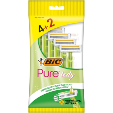Набір бритв без змінних картриджів Bic Pure 3 Lady 4 + 2 шт. Societe BIC (Греція)