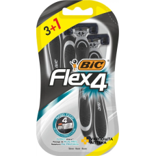 Набір бритв без змінних катриджів BIC Flex 4 3+1 шт. Societe BIC (Греція)