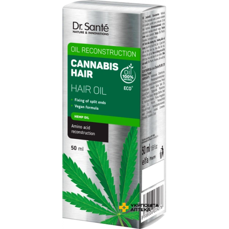 Олія для волосся Dr.Sante Cannabis Hair 50 мл Ельфа ФФ (Україна)