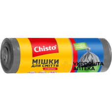 Пакети для сміття Chisto Strong 160 л 10шт. Гютерсон (Україна)