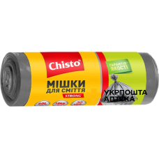 Пакети для сміття Chisto Strong 60 л 30шт. Гютерсон (Україна)
