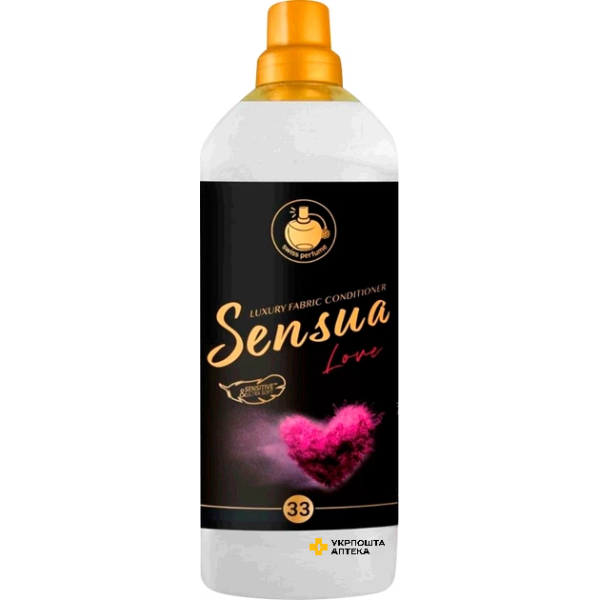 Парфумований кондиціонер-ополіскувач Sensua Кохання 1 л Голд Дроп (Україна)
