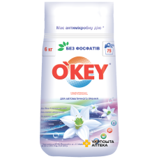 Порошок д/прання O'KEY Universal автомат 6 кг Карапуз (Україна)