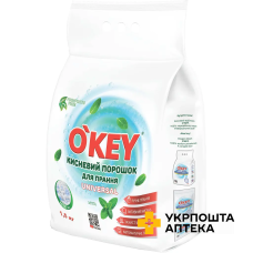 Порошок пральний O'KEY кисневий м'ята 1,5 кг Карапуз (Україна)