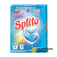Пральний порошок Splito Universal автомат, 4 цикли прання, 400 г Карапуз (Україна)