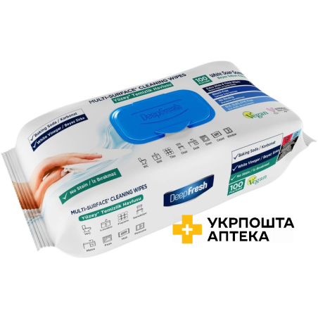 Серветки вологі Deep Fresh Soap для очищення поверхонь 100шт. Deep Fresh (Туреччина)