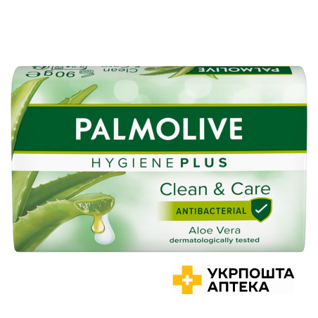 Тверде мило Palmolive Hygiene Plus Aloe Vera 90 г Colgate-Palmolive (Туреччина)