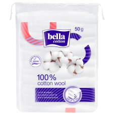 Вата гігієнічна бавовняна Bella Cotton 50 г Torunskie ZMO