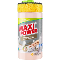 Засіб-бальзам для миття посуду Maxi Power Мигдаль 1 л Гютерсон (Україна)