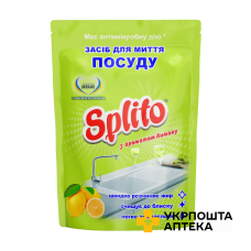 Засіб для миття посуду Splito з ароматом лимону, 500 мл (дойпак) Карапуз (Україна)