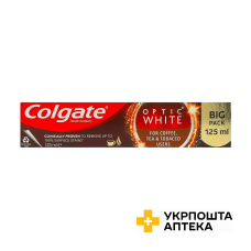 Зубна паста Colgate Optic White Чай, Кава, Табак 125 мл Colgate-Palmolive (Польща)