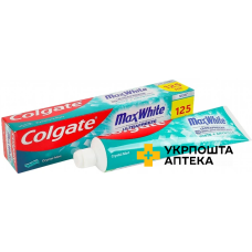 Зубна паста Colgate Max White Білі кристали 125 мл Colgate-Palmolive (Польща)