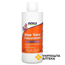 Алое вера концентрат Now Foods Aloe Vera 118 мл NOW FOODS (США)