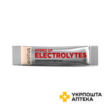 Електроліти Гідро Ап Biotus Eloctrolytes Hydro Up саше (7,1 г) з цукром та підсолоджувачем №1 Biotus (Україна)
