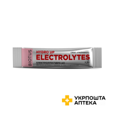 Електроліти Гідро Ап Biotus Eloctrolytes Hydro Up саше смак грейпфрут (7,3 г) з цукром та підсолоджувачем №1 Biotus (Україна)