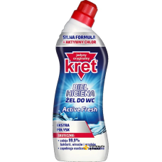 Гель для очищення унітазу KRET Active Fresh 750 г Берта-Імпорт (Польща)