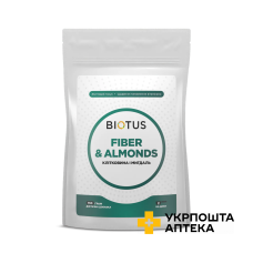 Клітковина і мигдаль Biotus Fiber & Almonds порошок 150 г Biotus (Україна)