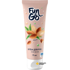 Крем для рук Fun&Go 75 мл Almond (Мигдаль) Гютерсон (Україна)