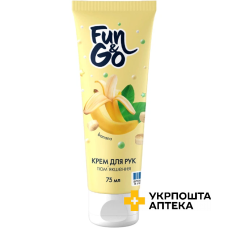 Крем для рук Fun&Go 75 мл Bananа (Банан) Гютерсон (Україна)