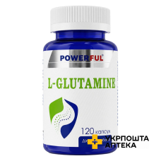 L-Глутамін POWERFUL L-Glutamine 1130 мг капс. №120 Красота та Здоров'я (Україна)