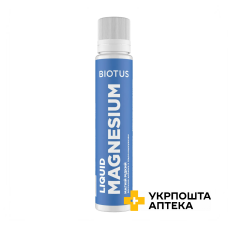 Магній рідкий Biotus Magnesium Liquid фл. 20 мл смак вишні з підсолоджувачем Biotus (Україна)