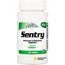 Мультивітаміни 21st Century Sentry табл. №130 21 st Century HealthCare Inc. (США)