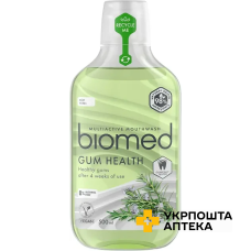 Ополіскувач для ротової порожнини BioMed Gum Health для захисту та здоров'я ясен, 500 мл STS Holding Group (Болгарія)