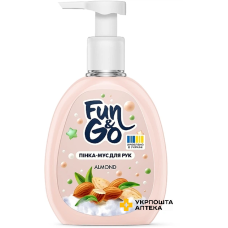 Пінка-мус для рук Fun&Go 300 мл Almond (Мигдаль) Гютерсон (Україна)