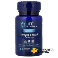 Пробіотики при сезонній алергії Life Extension Florassist Probiotic Immune & Nasal Defense захист імунітету та носа веган. капс.№30 Quality Supplements and Vitamins, Inc (США)