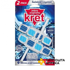 Туалетний блок для унітазу KRET Marine Fresh 2 * 40г Берта-Імпорт (Польща)